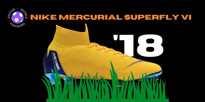 yellow and blue nike mercurial superfly VI soccer cleat release din 2018